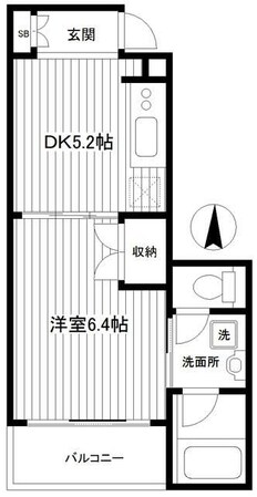 シルク　ガーデニアの物件間取画像